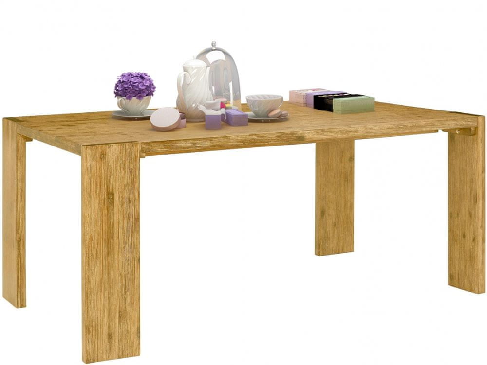 Danish Style Jedálenský stôl Jima, 160 cm, masívny agát